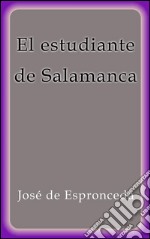 El estudiante de Salamanca. E-book. Formato EPUB