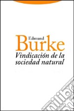 Vindicación de la sociedad natural. E-book. Formato EPUB ebook