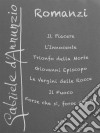 I Romanzi di Gabriele D'Annunzio. E-book. Formato EPUB ebook