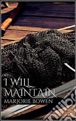 I Will Maintain . E-book. Formato EPUB ebook