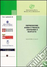 Depressione, ansia e panico domande e risposte. E-book. Formato Mobipocket ebook