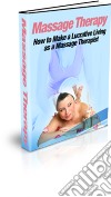 Massage therapy. E-book. Formato PDF ebook