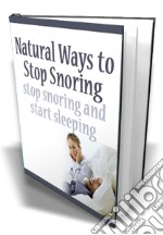 Stop snoring. E-book. Formato PDF ebook