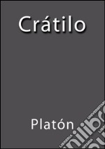 Crátilo. E-book. Formato Mobipocket ebook