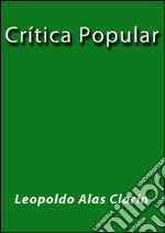 Crítica popular. E-book. Formato EPUB ebook