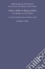 Critica della teologia politica: Voci ebraiche su Carl Schmitt. E-book. Formato PDF