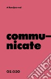 communicate: villardjournal 02.020. E-book. Formato PDF ebook