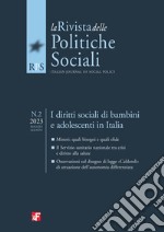 RPS 2/2023: I diritti sociali di bambini e adolescenti in Italia. E-book. Formato EPUB ebook