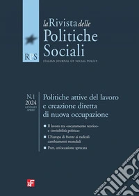 RPS 1/2024: Politiche attive del lavoro e creazione diretta di nuova occupazione. E-book. Formato EPUB ebook