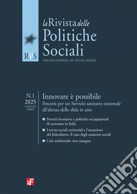 RPS 1/2025: Innovare è possibile. Percorsi per un Servizio sanitario nazionale all’altezza delle sfide in atto. E-book. Formato EPUB ebook