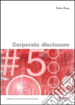 Corporate disclosure. E-book. Formato PDF ebook