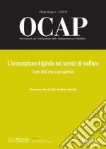 OCAP 1.2019. L’innovazione digitale nei servizi di welfare: Stato dell’arte e prospettive. E-book. Formato PDF ebook