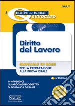 Diritto del lavoro. Manuale di base per la preparazione alla prova orale. E-book. Formato PDF ebook