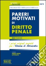 Pareri motivati di diritto penale. E-book. Formato PDF ebook