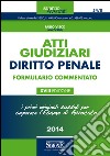 Atti giudiziari. Diritto penale. Formulario commentato. E-book. Formato PDF ebook