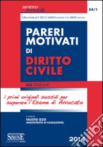 Pareri motivati di diritto civile. Per l'esame di avvocato. E-book. Formato PDF ebook
