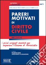 Pareri motivati di diritto civile. Per l'esame di avvocato. E-book. Formato PDF ebook