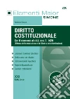 Diritto costituzionale. E-book. Formato EPUB ebook