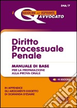 Diritto processuale penale. E-book. Formato PDF ebook