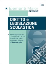 Diritto e legislazione scolastica. E-book. Formato EPUB ebook