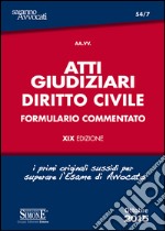 Atti giudiziari. Diritto civile. Formulario commentato. E-book. Formato PDF ebook