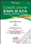 Costituzione esplicata. E-book. Formato EPUB ebook