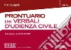Prontuario dei verbali d'udienza civile. E-book. Formato EPUB ebook di Massimiliano Di Pirro