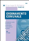 Ordinamento comunale. E-book. Formato EPUB ebook