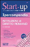 Ipercompendio istituzioni di diritto romano. E-book. Formato PDF ebook
