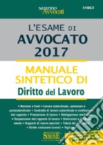 L'esame di Avvocato 2017 - Manuale sintetico di Diritto del Lavoro. E-book. Formato PDF ebook