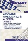 Argomenti fondamentali di algebra. E-book. Formato PDF ebook