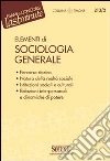 Elementi di sociologia generale. E-book. Formato PDF ebook