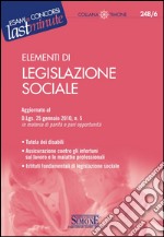 Elementi di legislazione sociale. E-book. Formato PDF ebook