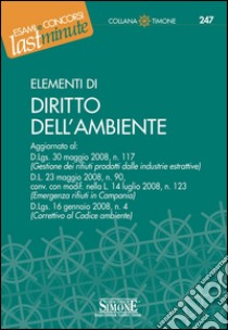 Elementi di diritto dell'ambiente. E-book. Formato PDF ebook