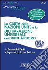 La Carta delle Nazioni Unite e la Dichiarazione Universale dei Diritti dell'Uomo: Lo Statuto dell'ONU spiegato Articolo per Articolo. E-book. Formato PDF ebook