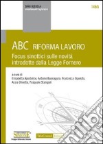 ABC Riforma Lavoro: Focus sinottici sulle novità introdotte dalla Legge Fornero. E-book. Formato PDF ebook