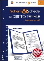 Schemi & schede di diritto penale (generale e speciale). E-book. Formato PDF ebook