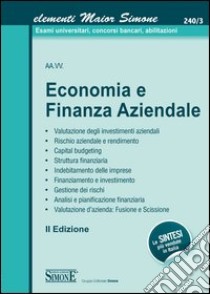 Economia e finanza aziendale. E-book. Formato PDF ebook di Redazioni Edizioni Simone