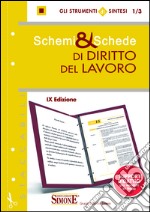 Schemi & schede di diritto del lavoro. E-book. Formato PDF ebook