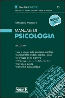 Manuale Di Psicologia E Book Formato Pdf Francesco Andreoni Unilibro