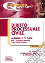 I Diritto processuale civile. Manuale di base per la preparazione alla prova orale. E-book. Formato PDF