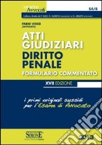 Atti giudiziari. Diritto penale. Formulario commentato. E-book. Formato PDF