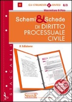 Schemi & schede di diritto processuale civile. E-book. Formato PDF ebook