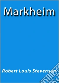 Markheim. E-book. Formato Mobipocket ebook