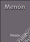 Menón. E-book. Formato Mobipocket ebook