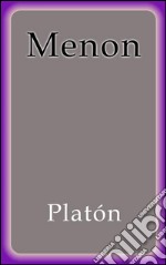 Menón. E-book. Formato Mobipocket ebook