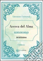 Acerca del alma. E-book. Formato EPUB ebook