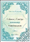 Crimen y castigo. E-book. Formato Mobipocket ebook