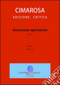 Sinfonie da opere (Vol. 1). E-book. Formato Mobipocket ebook di Domenico Cimarosa