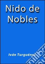 Nido de nobles. E-book. Formato EPUB ebook